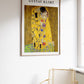 Vintage Poste, poster, housewarming gift, Gifts for sister, Gifts for mom, Gifts for girls, Gifts for friends, Gifts,art, Gustav Klimbt, The kiss