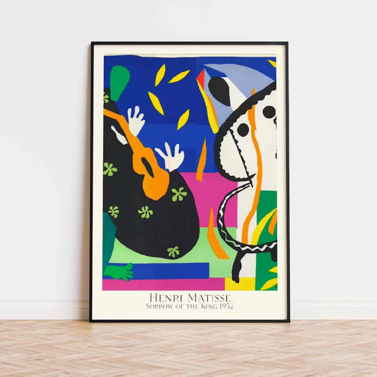 HENRI MATISSE - Sorrow Of The King - painting Poster Print Aesthetics Wall Art
