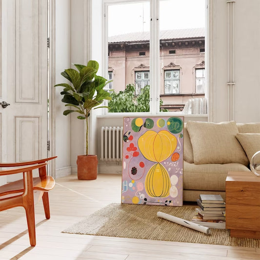 Hilma af Klint Poster -Minimalist Wall Art |HIGH QUALITY POSTER| Large size, Colorful Gallery, Modern home decor, Abstract Exhibition Prints