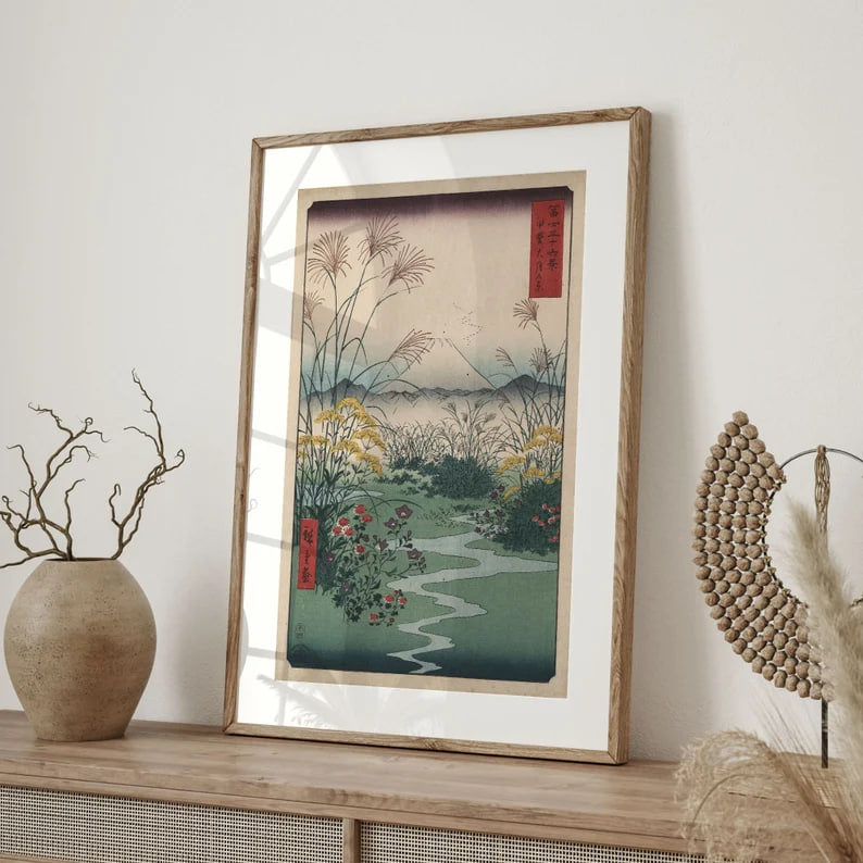 Wall art, Home Decor, Vintage Poste, Poster, housewarming gift, Gifts for sister, Gifts for mom, Gifts for girls, Gifts for friends,Gifts, Japanese