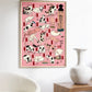 Japanese Cat Art Poster, Funny cats Artwork, Feline Illustration, Kawaii Wall Decor, Cute Cat Print, Cat Lover Gift, Humorous Cat Painting
