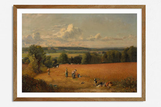 John Constable Painting, Farmhouse Decor, Wheat Field John Constable, Vintage English Landscape, Classic Painting for Home Decor, Gift Idea