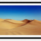 Landscape Poster, California Desert Sand Dunes, USA Landscape Photography, Nature Home Decor, Wall Art, Sand Dunes and Blue Sky