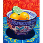 Vibrant Citrus Still Life Poster