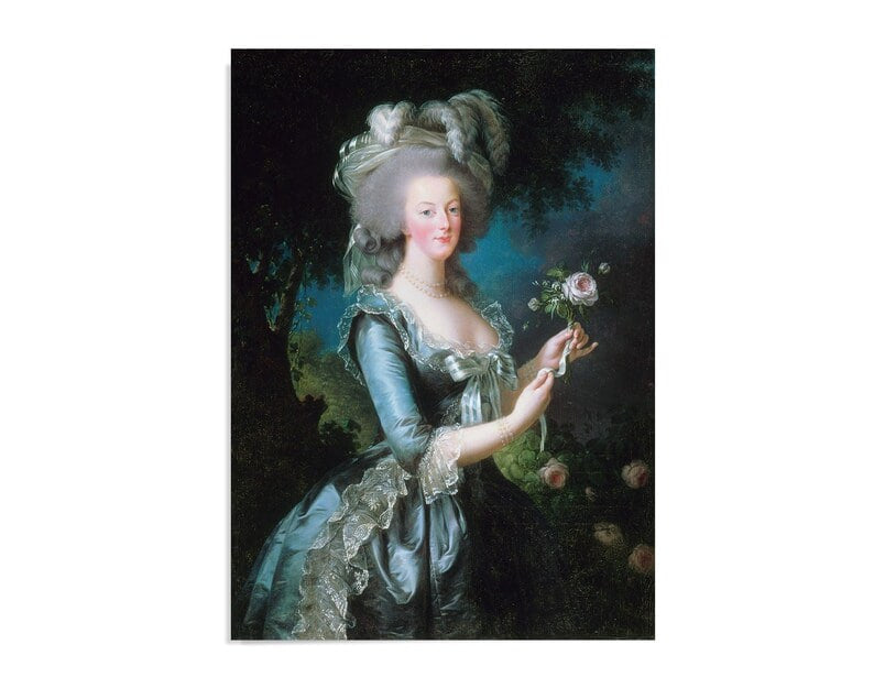Wall art, Vintage Poste, poster, housewarming gift, Gifts for sister, Gifts for mom, Gifts for girls, Gifts for friends, Gifts, Renaissance Painting, Marie Antoinette, Antoinette Rose, Antoinette Painting