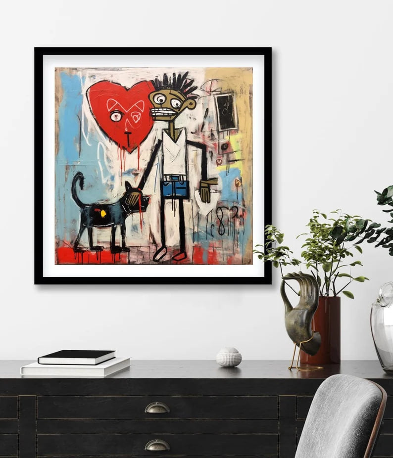 Wall art, Vintage Poste, poster, housewarming gift, Gifts for sister, Gifts for mom, Gifts for girls, Gifts for friends, Gifts, vintage poster, Love Poster, Contemporary Poster, Pop Art Home Decor