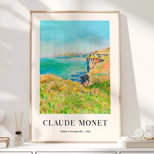  Wall art, Home Decor, Vintage Poste, Poster, Vintage, housewarming gift, Gifts for sister, Gifts for mom, Gifts for friends,Gifts, 	Art, Painting, Monet