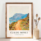 Monet Print, La Corniche near Monaco, Claude Monet Wall Art, Landscape art Poster, Mountains Print, Monet Poster Digital PRINTABLE art