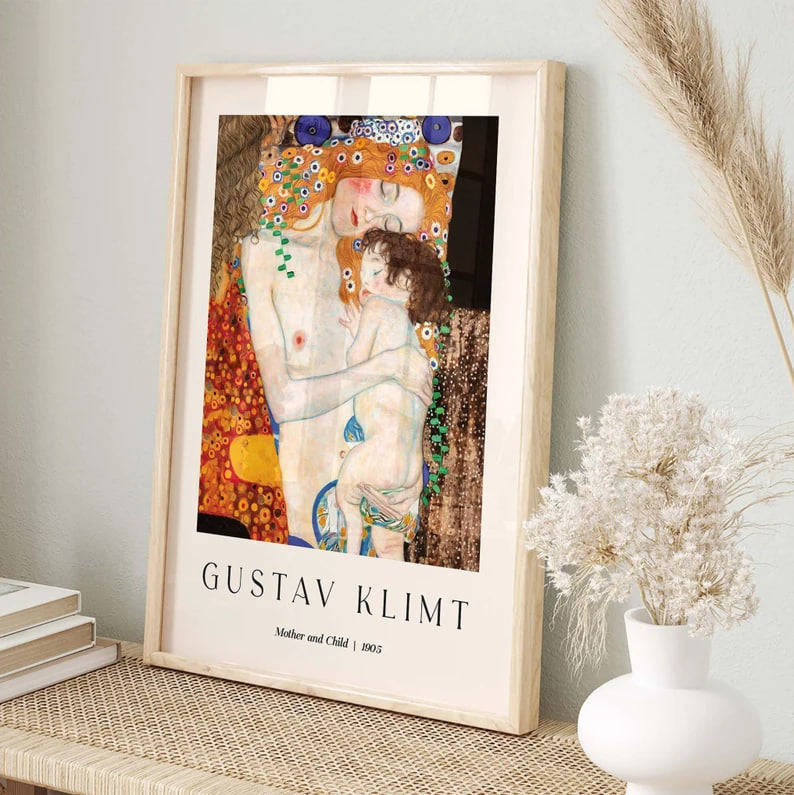  Wall art, Home Decor, Vintage Poste, Poster, Vintage, housewarming gift, Gifts for sister, Gifts for mom, Gifts for friends,Gifts, 	Art, Painting, Klimt