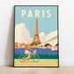 Paris Exhibition Poster, Eiffel Tower Wall Art, French Art Print, Vintage Parisian Decor, Travel Artwork, Neutral Wall Art, Beige Home decor  wall art, print, poster, Housewarming, home decor, girl, art print, art, aesthetic, Gifts, Vintage, Vintage Poster, Vintage Wall Art