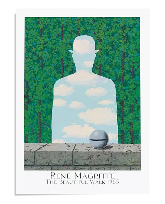The Beautiful Walk - Magritte
