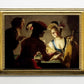 The Matchmaker Poster "The Procuress", Baroque Art Print, Vintage Wall Decor, Sensual Woman painting, Lustful Artwork, Art of Libertinage
