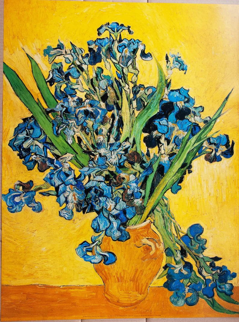 Vincent van Gogh - Rare vintage poster - 1990s