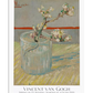 Spring of Flowering Almond in a Glass - Van Gogh Exhibition Poster