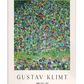 A vivid portrayal of an apple tree in full bloom, surrounded by colorful flowers. Klimt’s signature style is reflected in the intricate details and vibrant colors of the tree and floral elements. Perfect for nature and art lovers, this fine art print brings the beauty of spring into any space.