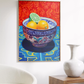 Vibrant Citrus Still Life Poster