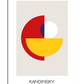 Kandinsky Geometric Abstract Print | Modern Art Decor