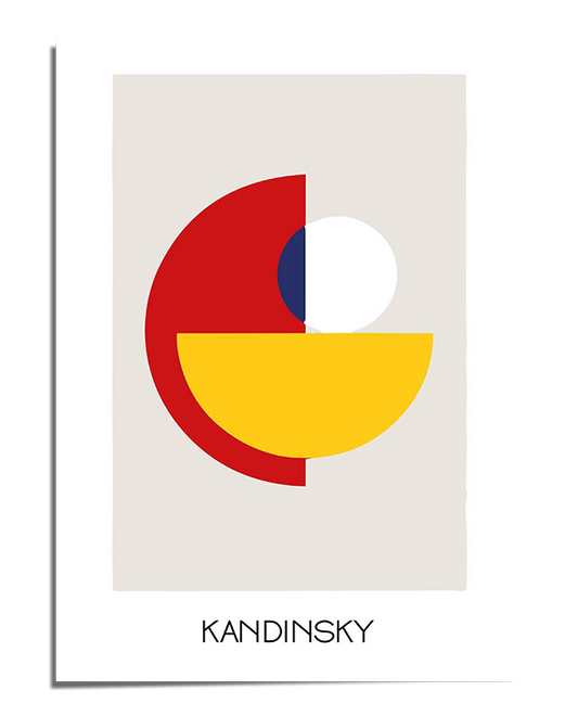 Kandinsky Geometric Abstract Print | Modern Art Decor