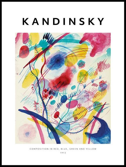 Kadinsky Exhibition Poster