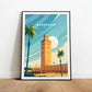 Marrakesh Morocco Vintage Travel Poster Art Print