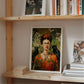 Frida Kahlo Jungle Portrait Print | Tropical Wall Art