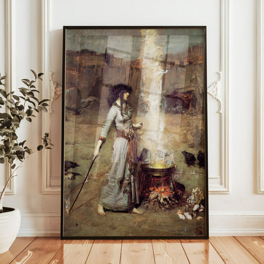 The Magic Circle Print | Enchanting Wicca and Pagan Wall Art