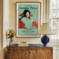 Philadelphia Sunday Press Art Nouveau Poster | Floral Vintage Print