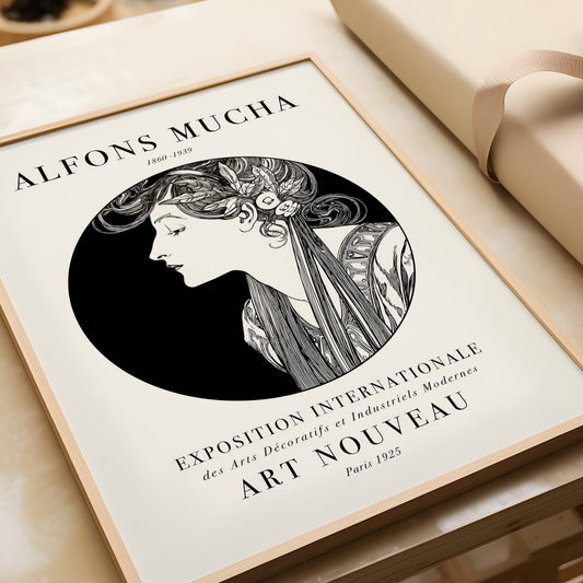 Alfons Mucha Art Nouveau Poster | Exposition Internationale