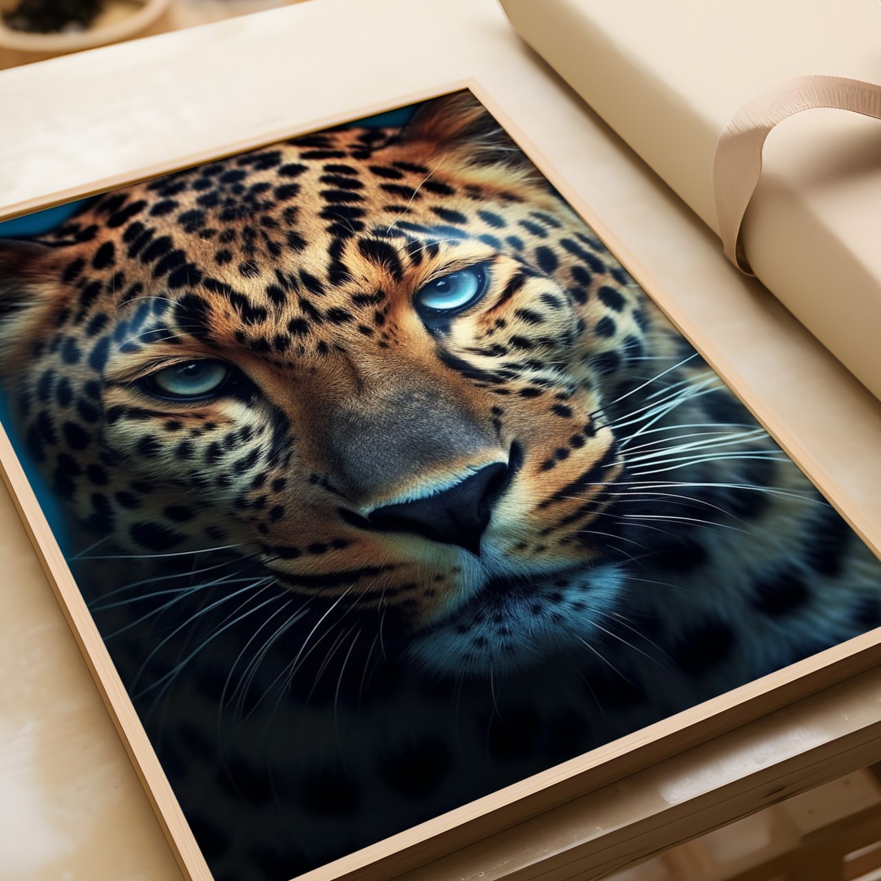 Leopard Portrait | Striking Wildlife Art Print