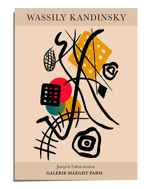 Wassily Kandinsky Abstract Poster - Galerie Maeght